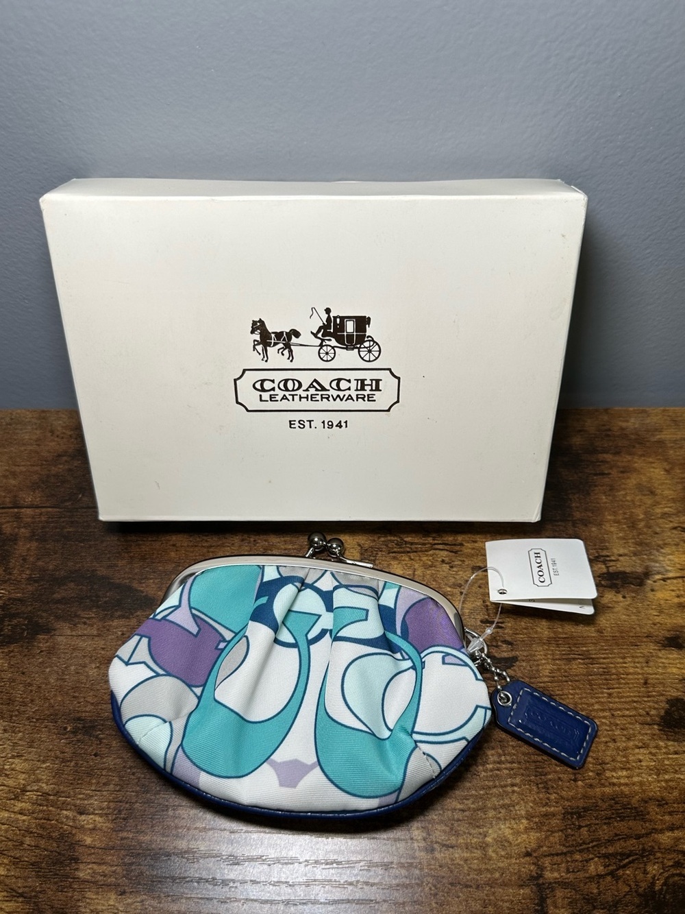 Y2K Coach Coin Pouch